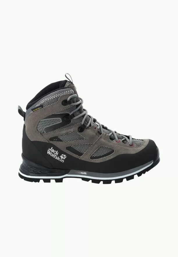 Force-Crest-Texapore-Mid-Wasserdichte-Damen-Trekkingschuhe-Tarmac-GreyPink-4048002_6152_090